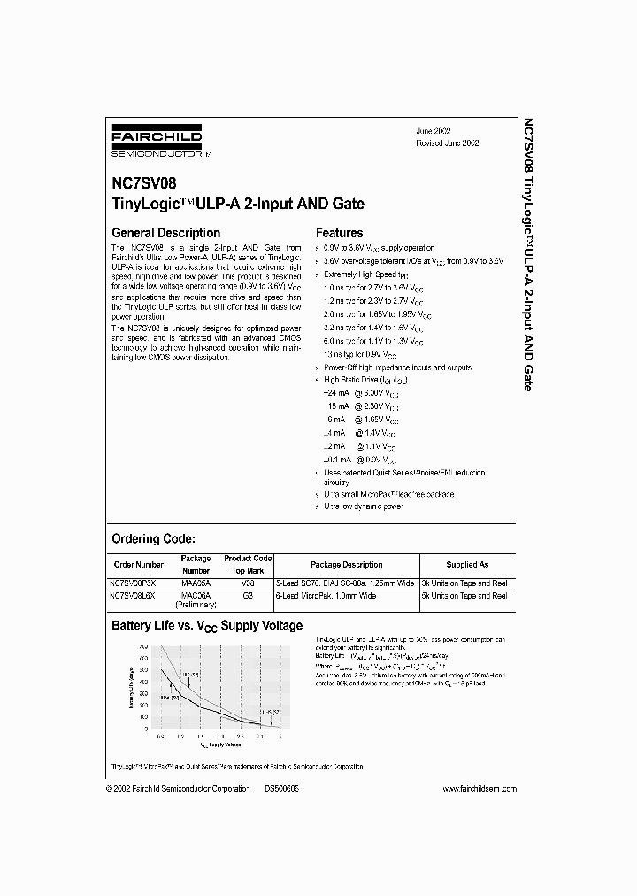 NC7SV08_992799.PDF Datasheet