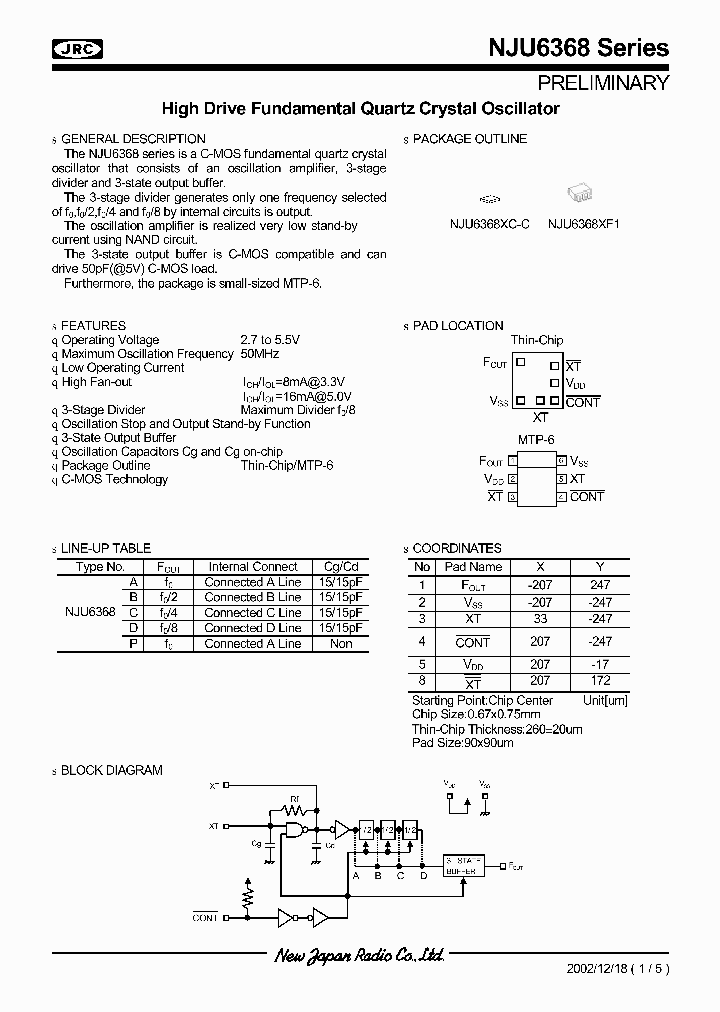 NJU6368SERIES_993234.PDF Datasheet