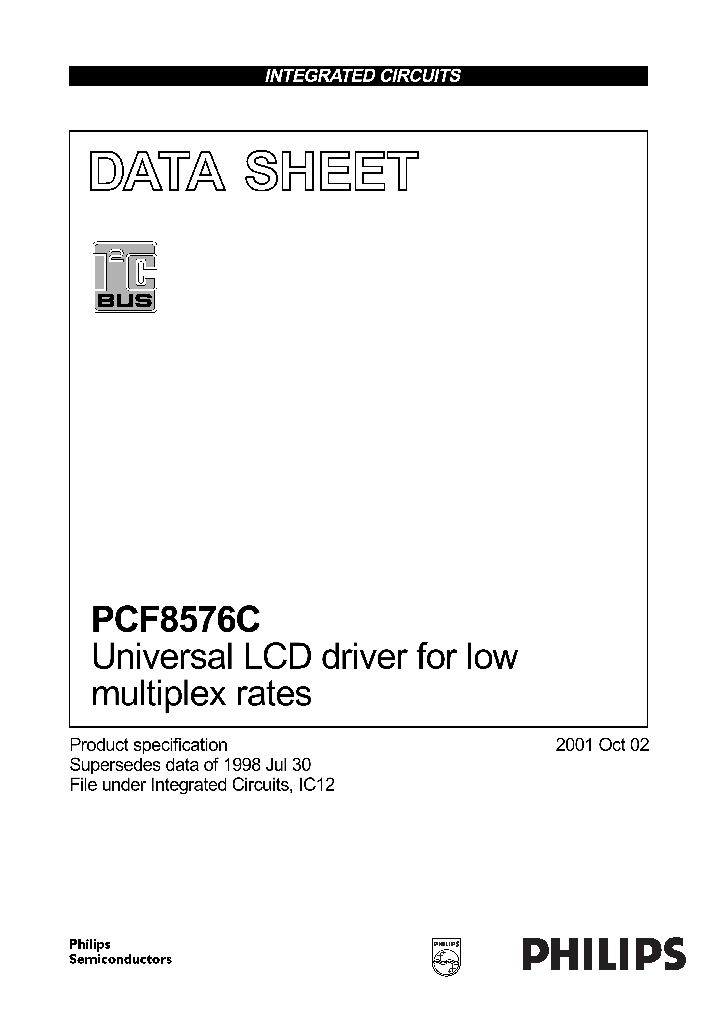 PCF8576C7_998098.PDF Datasheet