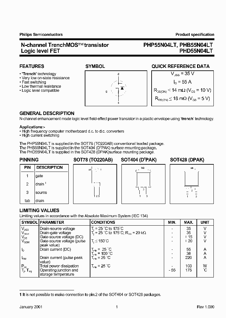 PHBPHDPHP55N04LT1_998327.PDF Datasheet