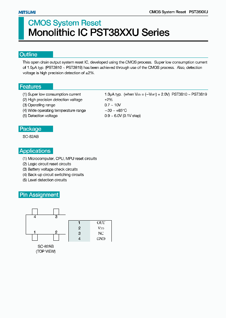 PST38XXU_998705.PDF Datasheet