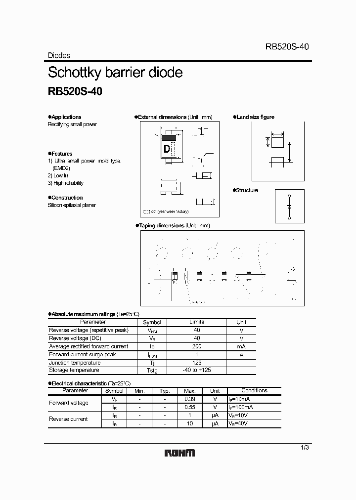 RB520S-40_998956.PDF Datasheet