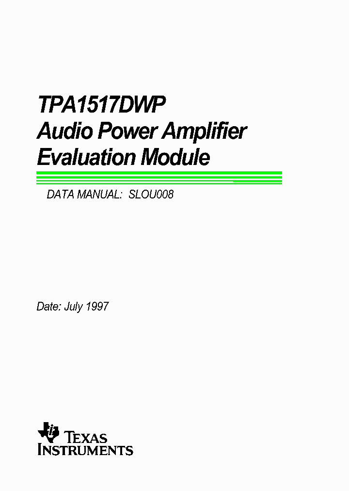 SLOU008_1003090.PDF Datasheet