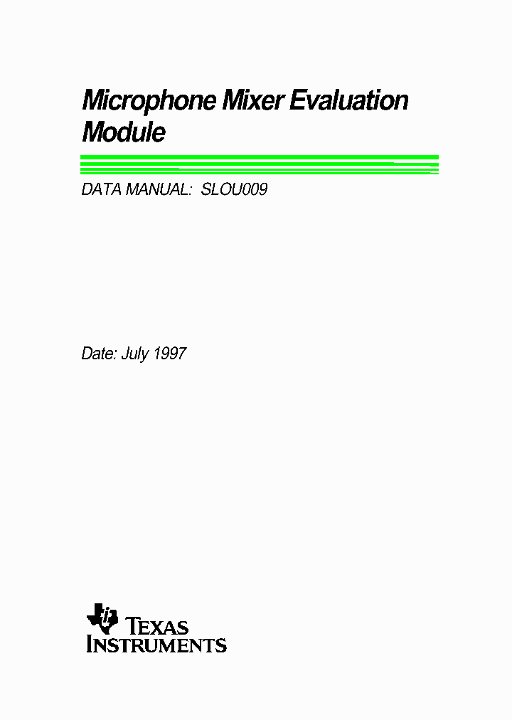 SLOU009_1003091.PDF Datasheet