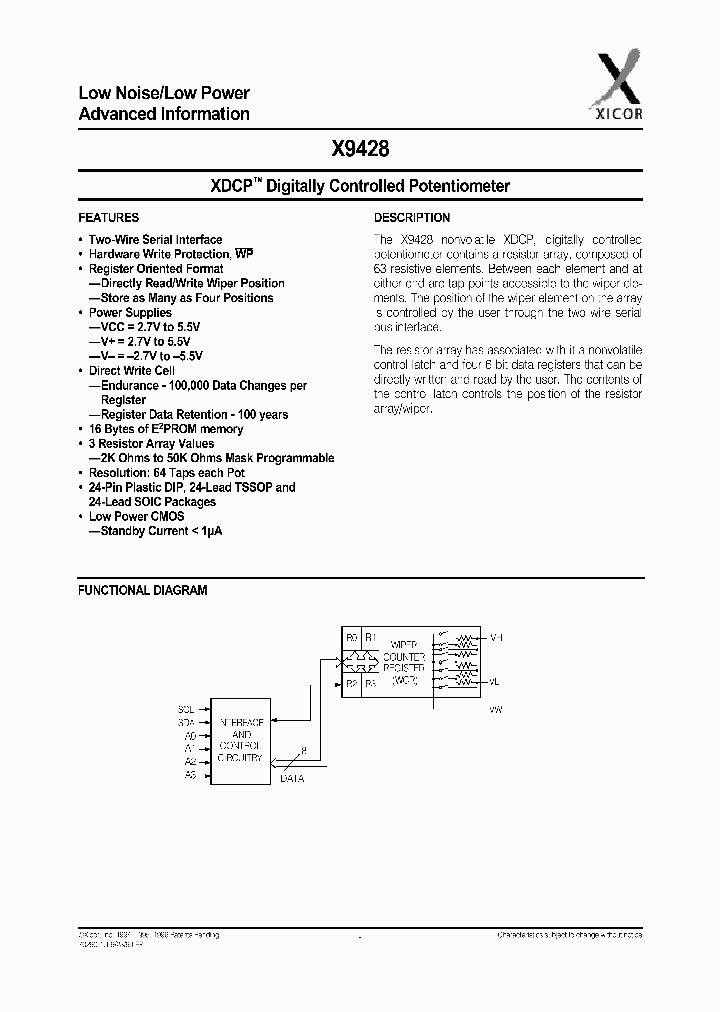 X9428_1007782.PDF Datasheet