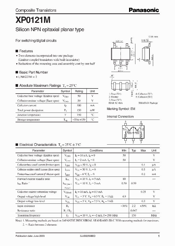 XP0121M_1007905.PDF Datasheet