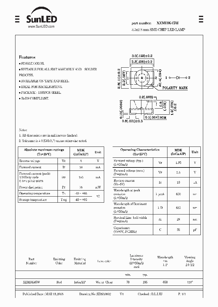 XZMDK45W_1007971.PDF Datasheet