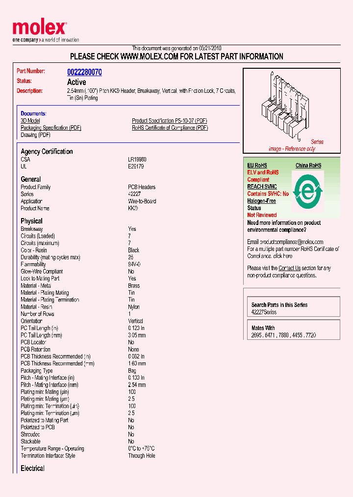 22-28-0070_4925635.PDF Datasheet