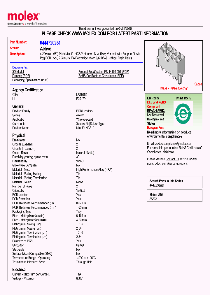 44472-0251_4925968.PDF Datasheet