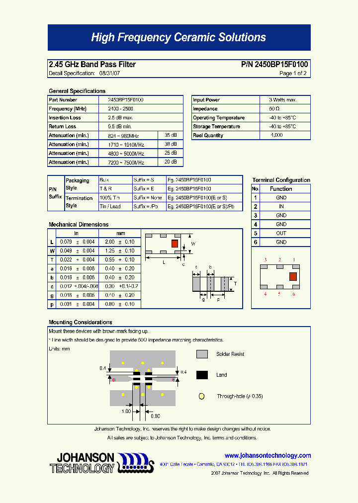 2450BP15F0100_4927063.PDF Datasheet