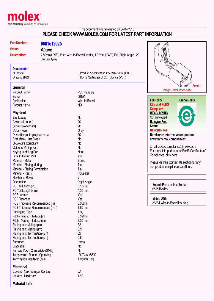 68151-2025_4927610.PDF Datasheet