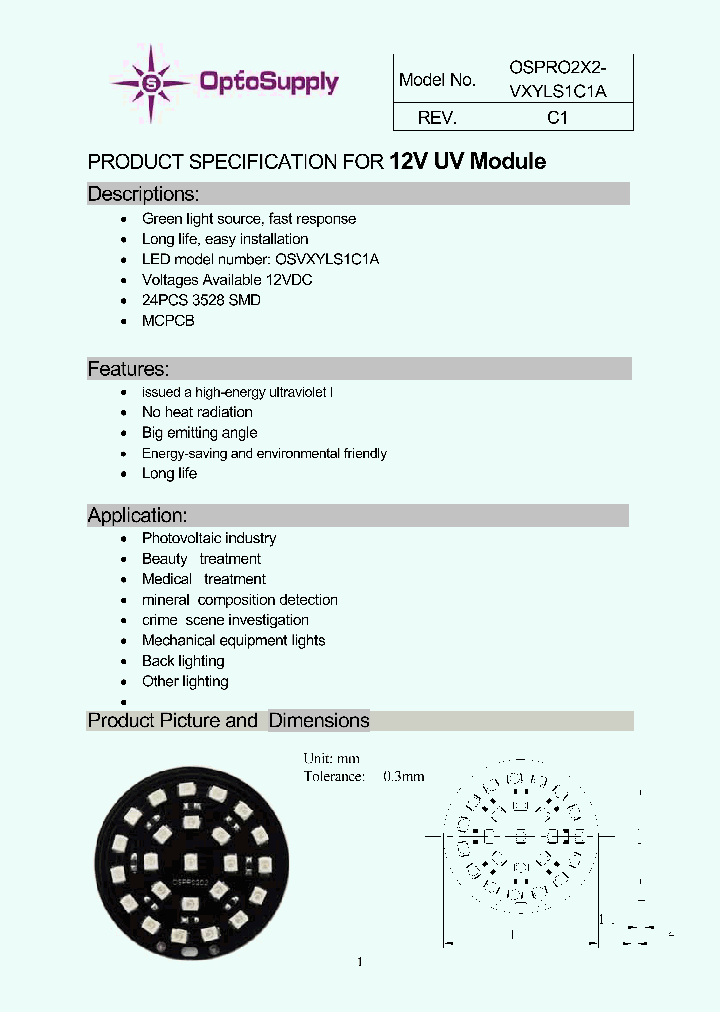 OSPRO2X2-V4YLS1C1A_4931067.PDF Datasheet