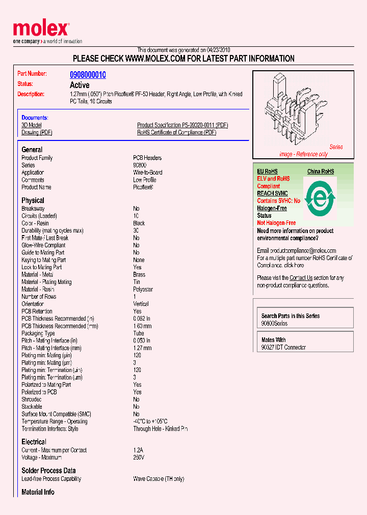 90800-0010_4934005.PDF Datasheet
