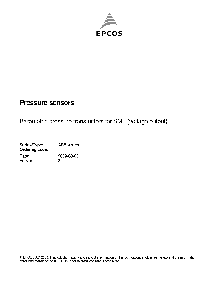 B58620A0010A001_4934520.PDF Datasheet