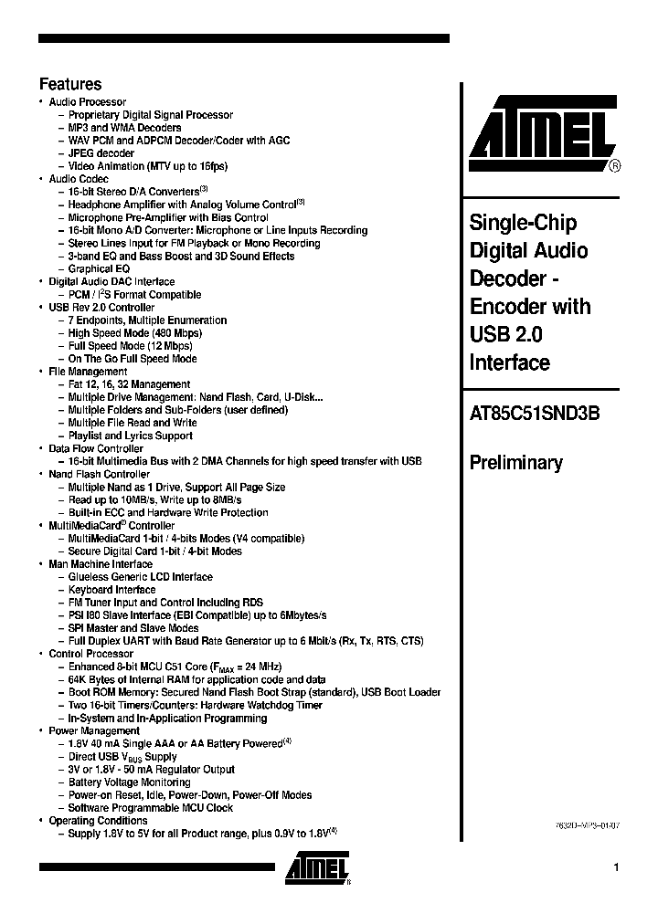 AT85SND3B1N-RTTUL_4936946.PDF Datasheet