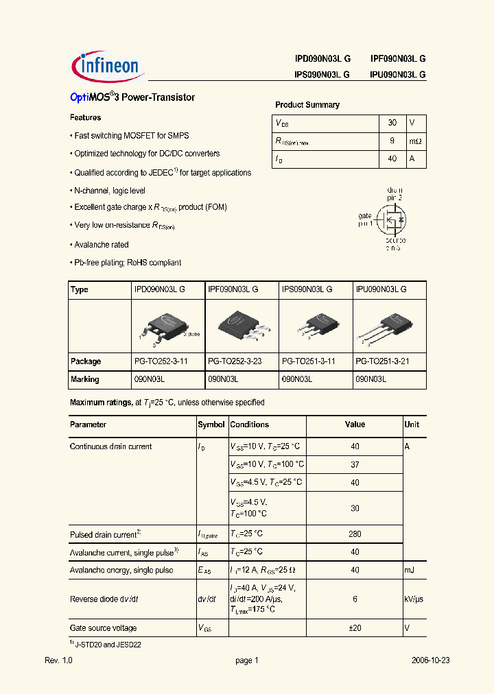 IPD090N03L_4937408.PDF Datasheet