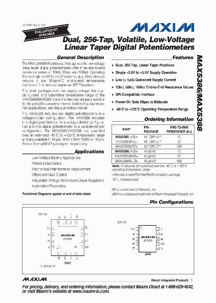 MAX5386LATE_4941269.PDF Datasheet