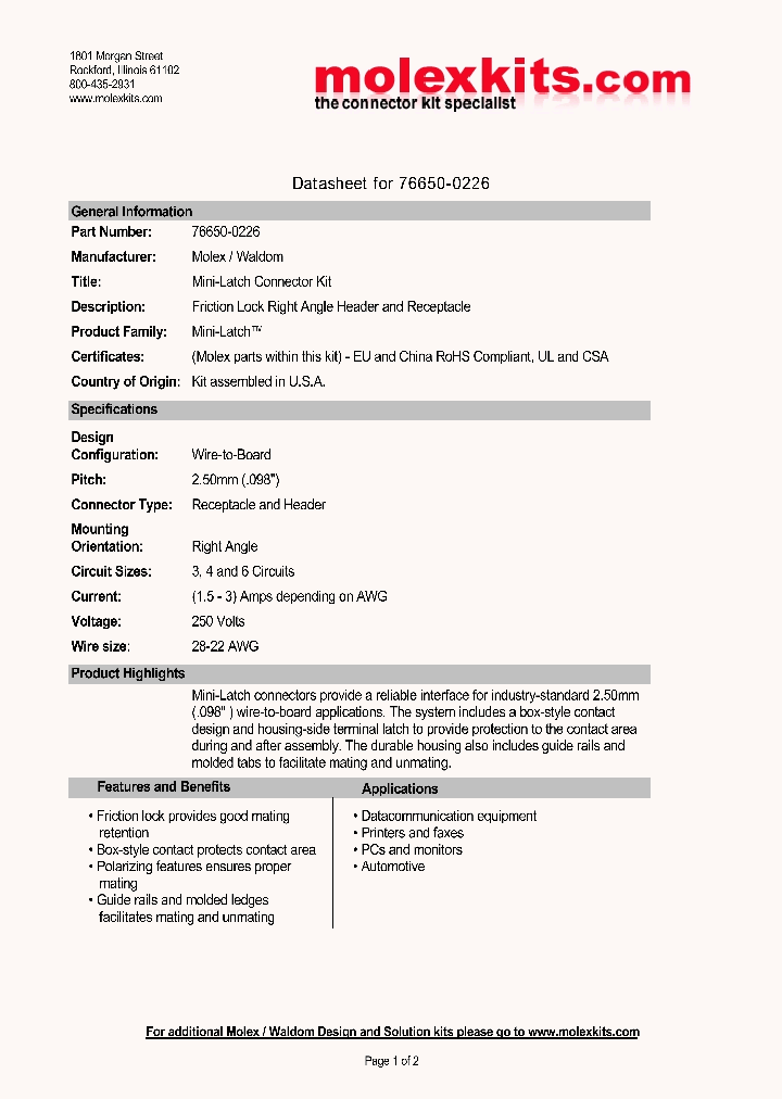 63811-5200_4941797.PDF Datasheet