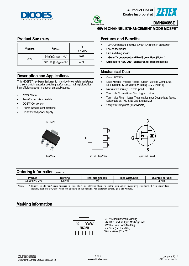 DMN6068SE11_4942611.PDF Datasheet