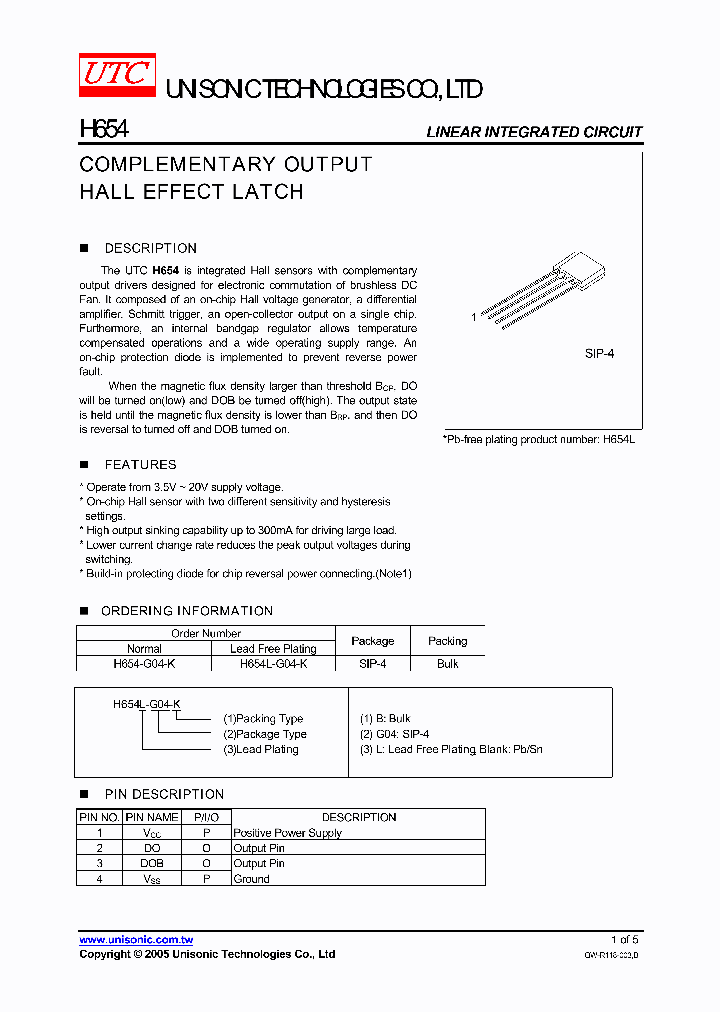 H65410_4944018.PDF Datasheet