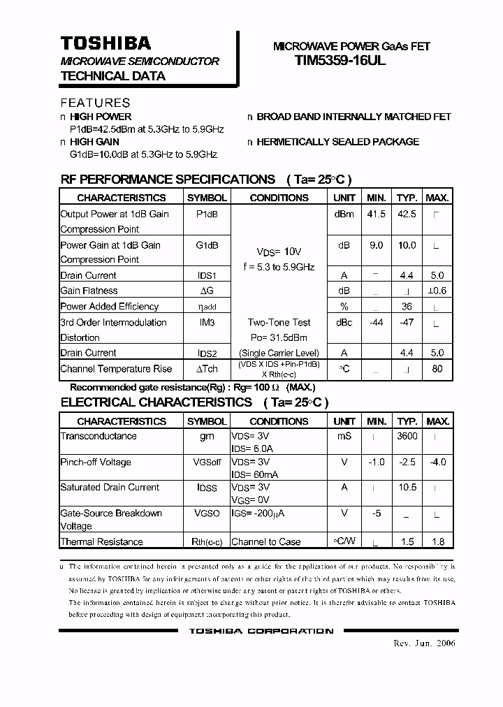 TIM5359-16UL_4944658.PDF Datasheet