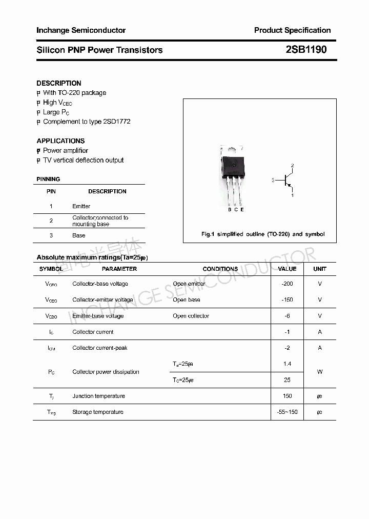 2SB1190_4951035.PDF Datasheet