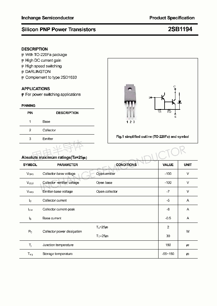 2SB1194_4951044.PDF Datasheet