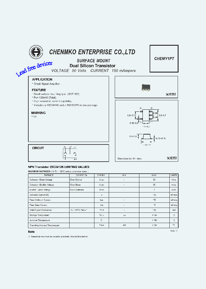 CHEMY1PT_4952194.PDF Datasheet
