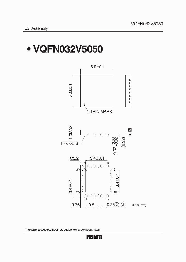 VQFN032V5050_4952611.PDF Datasheet