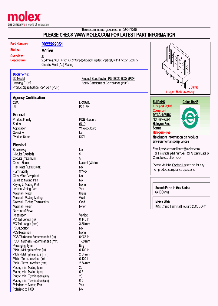 22-29-2051_4952632.PDF Datasheet