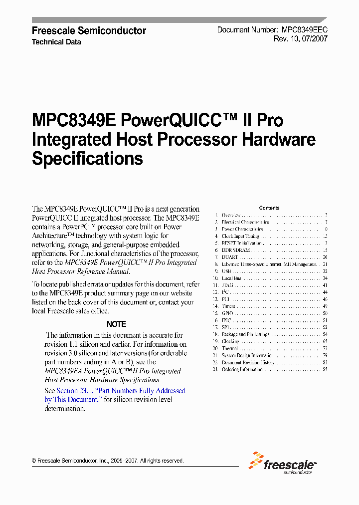 MPC8349E_4952818.PDF Datasheet