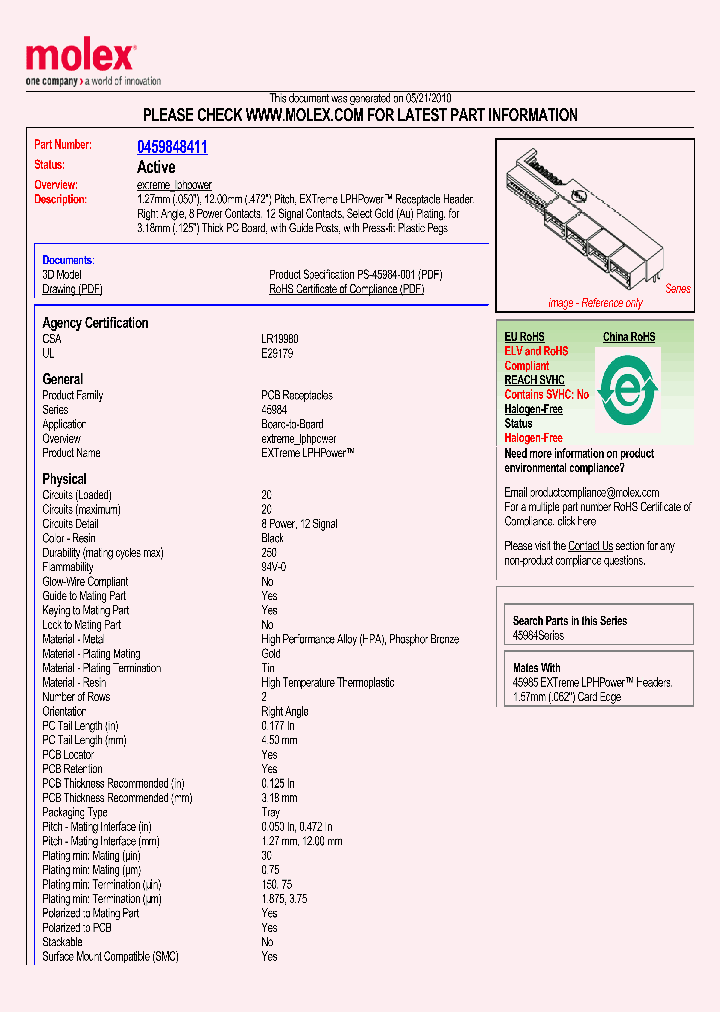 45984-8411_4957267.PDF Datasheet