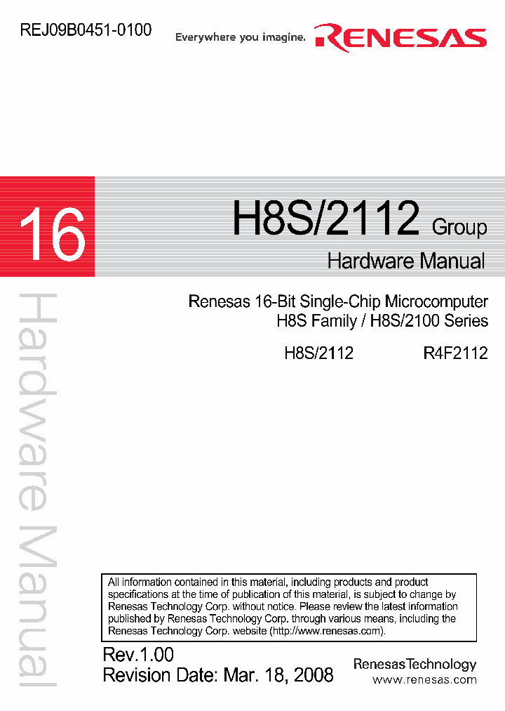 H8S2112_4965245.PDF Datasheet