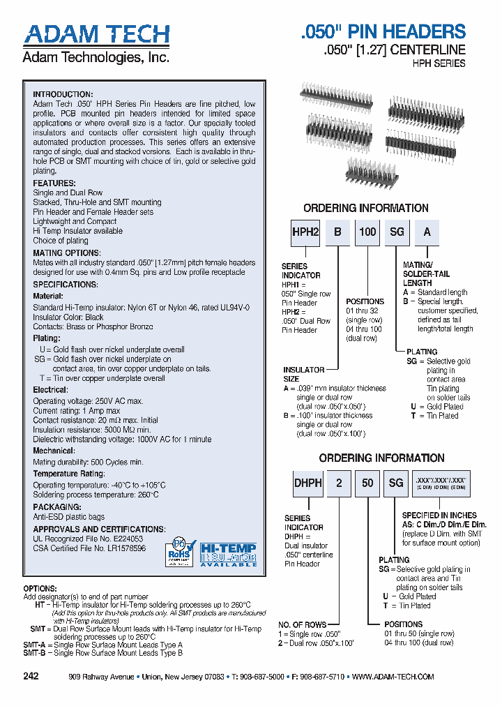 HPH1A100SGA_4968562.PDF Datasheet