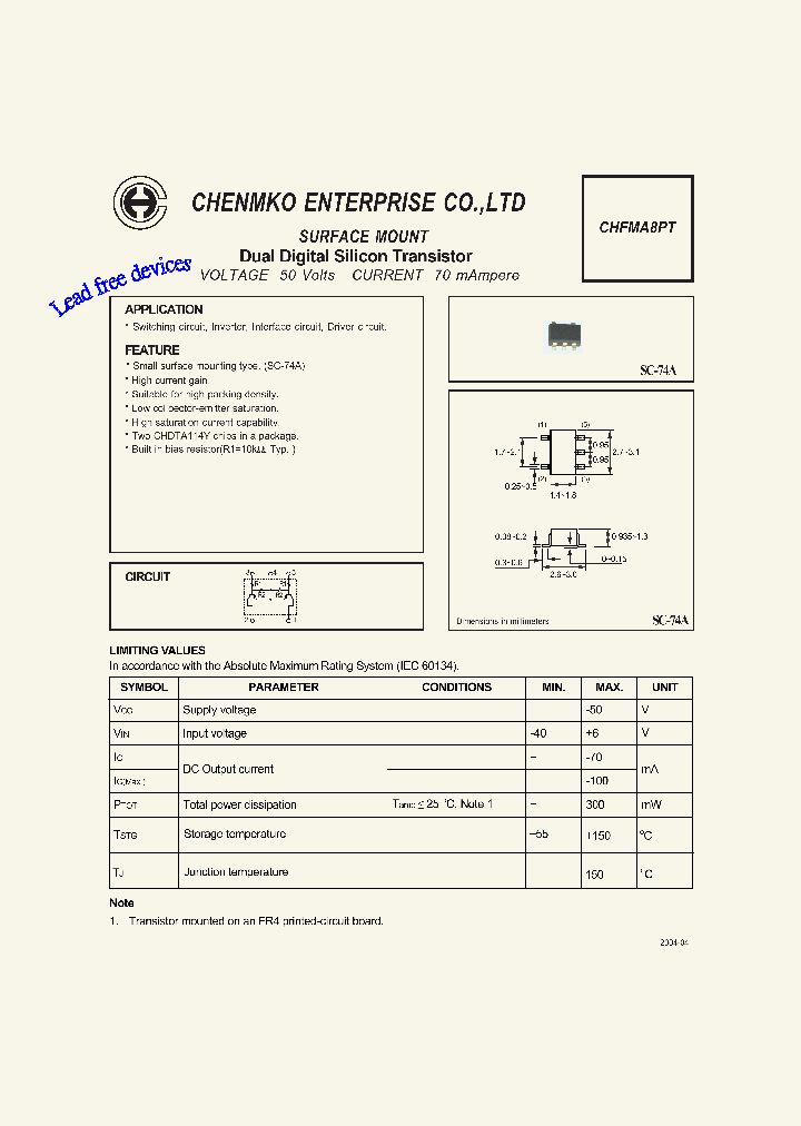 CHFMA8PT_4975683.PDF Datasheet