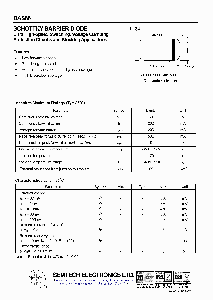 BAS86_4977854.PDF Datasheet