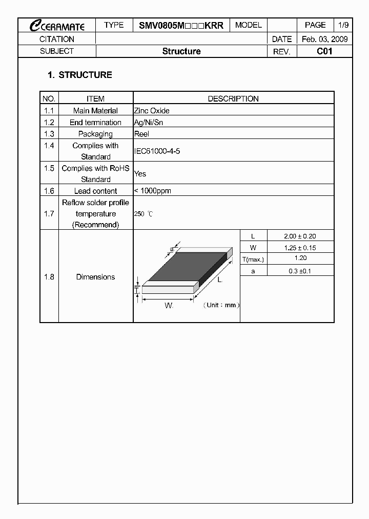 0805M120KRR_4979356.PDF Datasheet