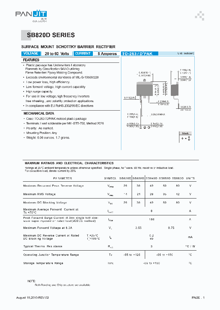 SB820D10_4980953.PDF Datasheet