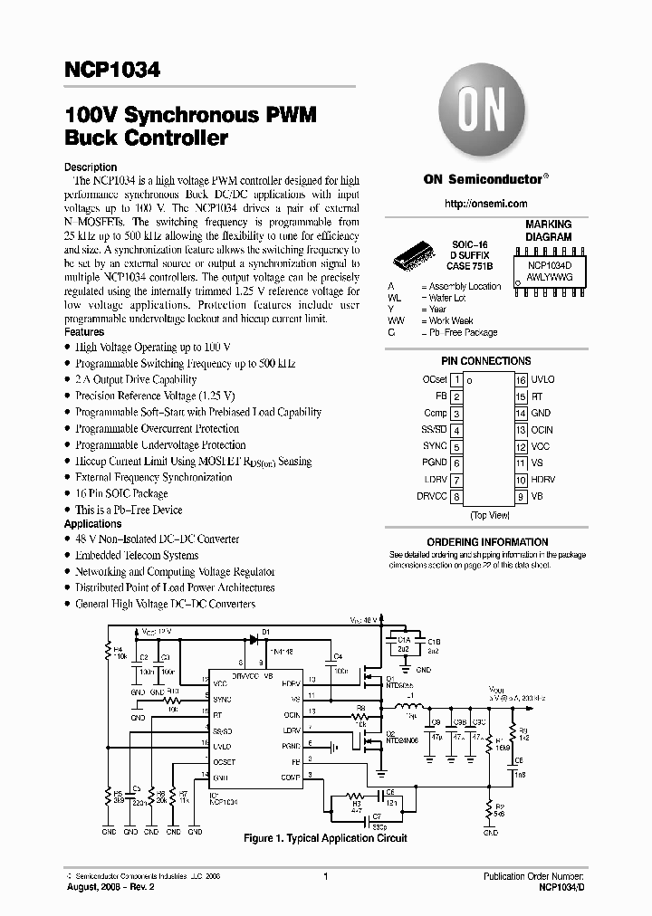 NCP1034_4988370.PDF Datasheet