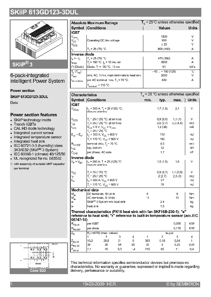 SKIIP613GD123-3DUL_4988804.PDF Datasheet