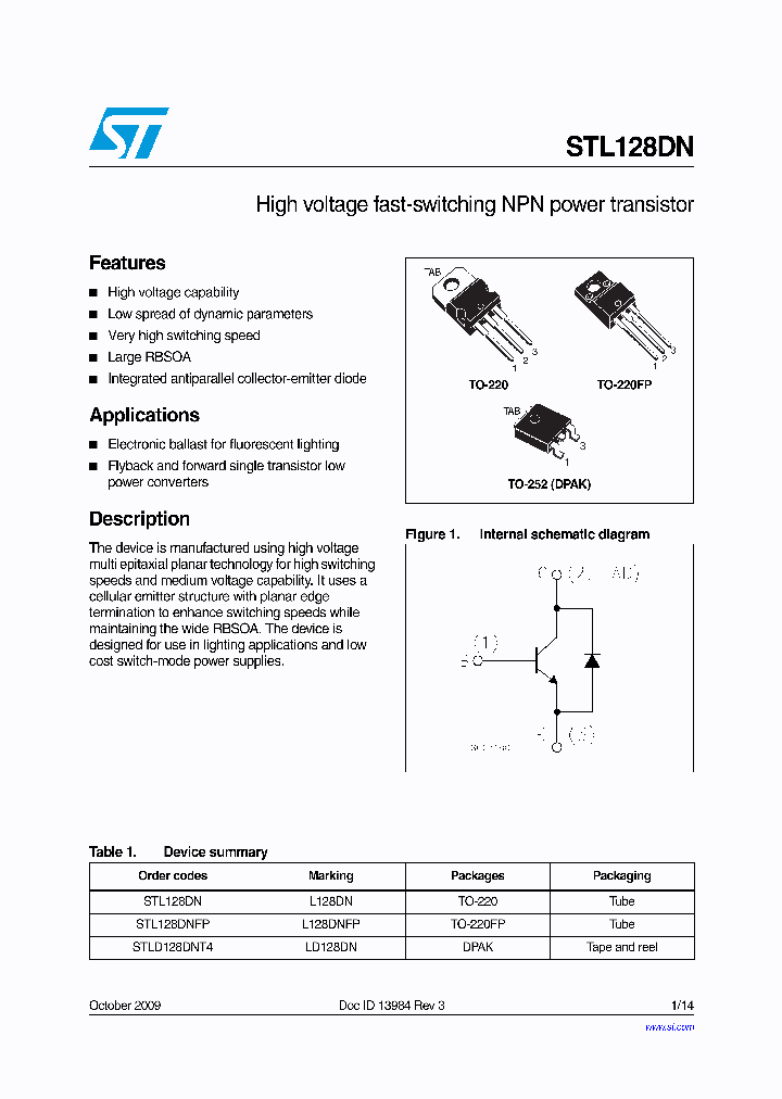 STLD128DNT4_4994340.PDF Datasheet