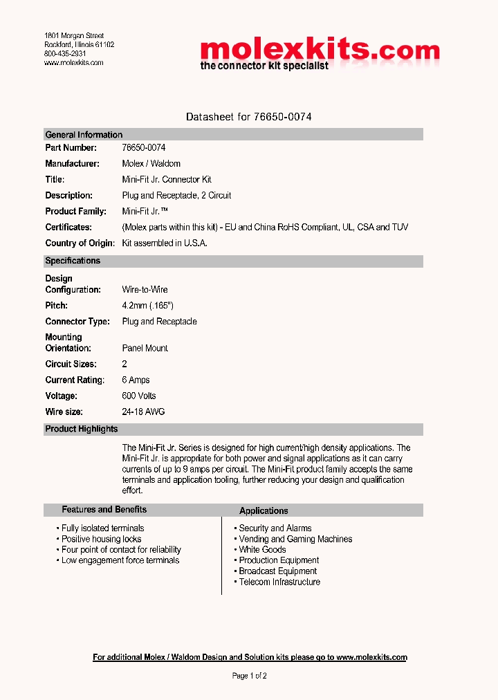 39-00-0041_4999323.PDF Datasheet