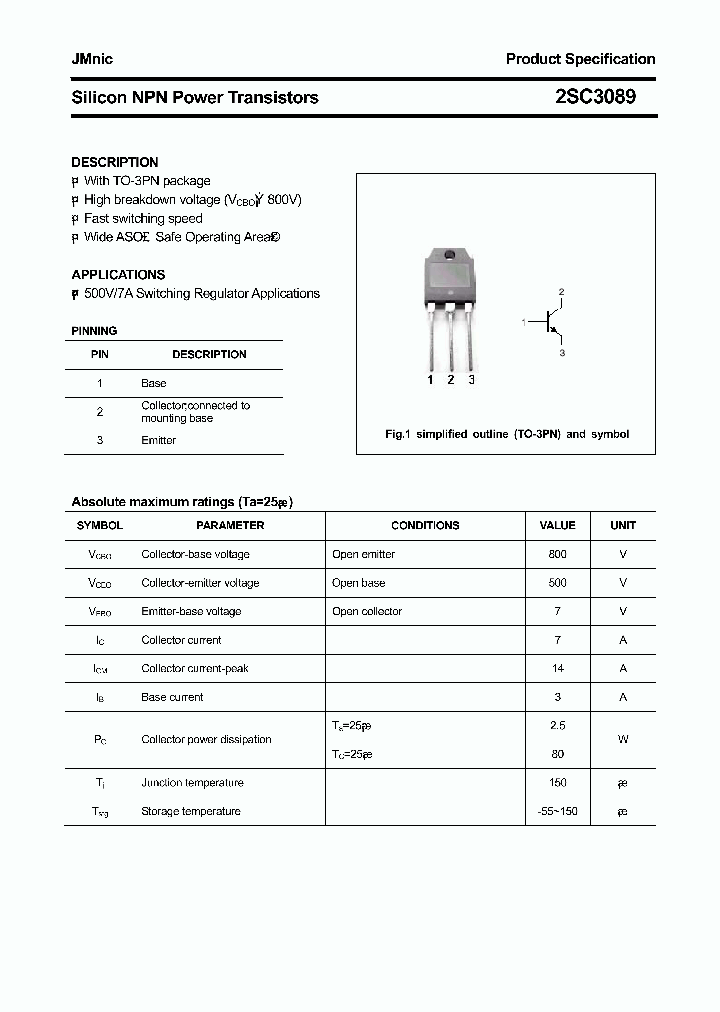 2SC3089_5000369.PDF Datasheet