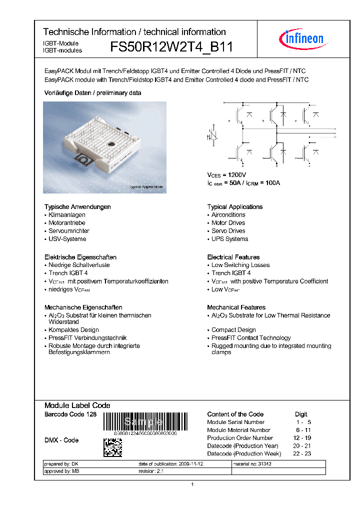 FS50R12W2T4B11_5001499.PDF Datasheet