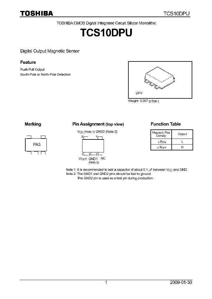 TCS10DPU_5003313.PDF Datasheet