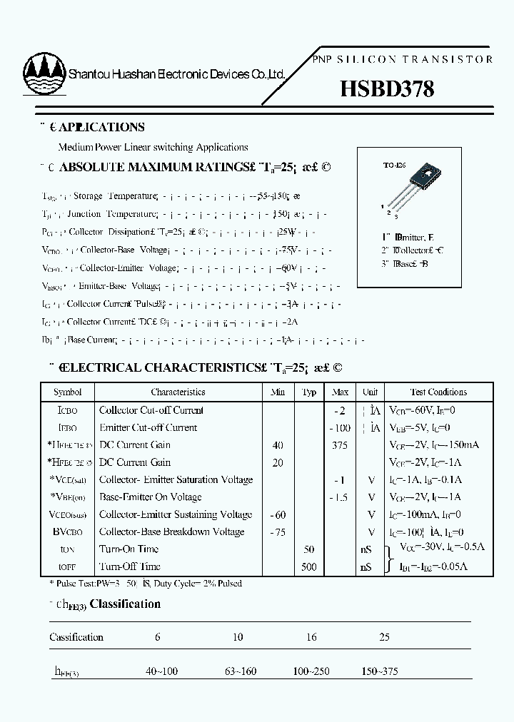 HSBD378_5005390.PDF Datasheet