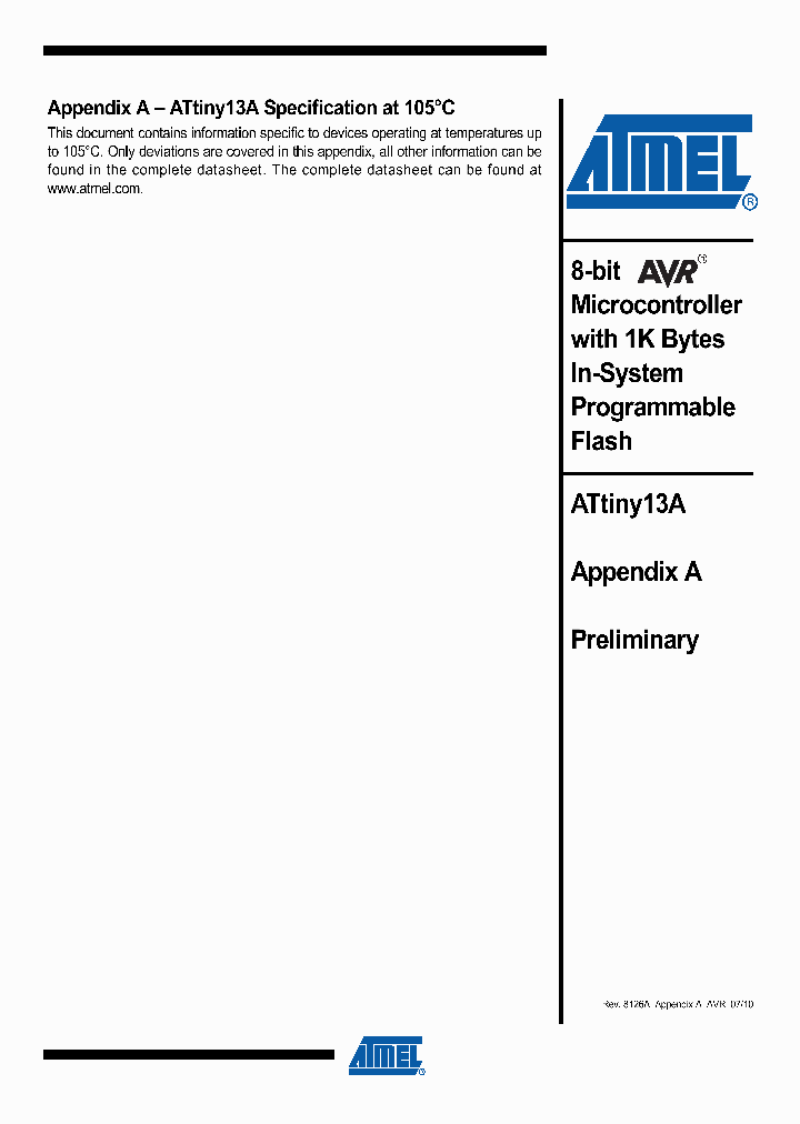 ATTINY13APRE_5008286.PDF Datasheet