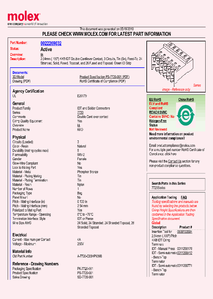 22-26-9032_5008466.PDF Datasheet