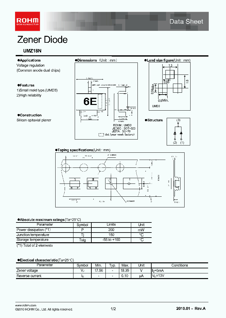 UMZ18N_5012374.PDF Datasheet