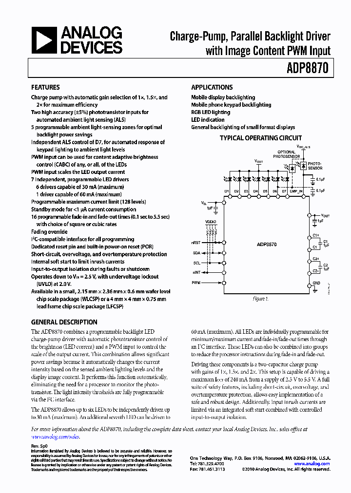 ADP8870_5014840.PDF Datasheet